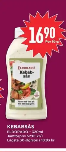 Willys ELDORADO Kebabsås erbjuda