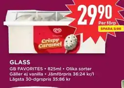 Willys GB Favorites Glass erbjuda