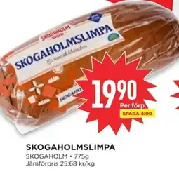 Willys Skogaholm Skogaholmslimpa erbjuda