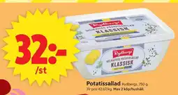 ICA Supermarket Rydbergs Potatissallad erbjuda