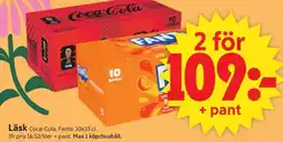 ICA Supermarket Coca-Cola, Fanta Läsk erbjuda