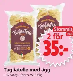 ICA Supermarket ICA Tagliatelle med ägg erbjuda