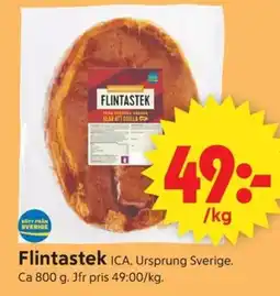 ICA Supermarket ICA Flintastek erbjuda