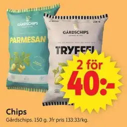 ICA Supermarket Gårdschips Chips erbjuda