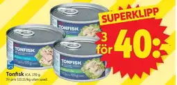 ICA Supermarket ICA Tonfisk erbjuda