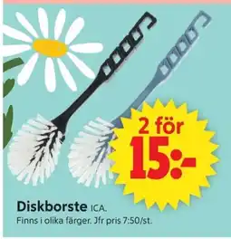 ICA Supermarket Diskborste erbjuda