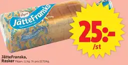 ICA Supermarket Pågen JätteFranska, Rasker erbjuda