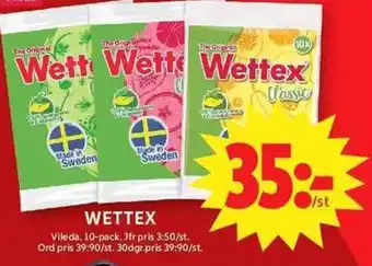ICA Maxi Vileda Wettex erbjuda