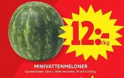 ICA Maxi Minivattenmeloner erbjuda