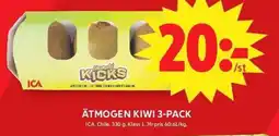 ICA Maxi ICA Ätmogen kiwi 3-pack erbjuda