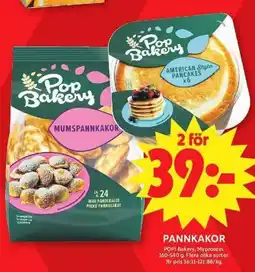 ICA Maxi POP! Bakery Pannkakor erbjuda