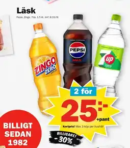 Pekås Läsk erbjuda