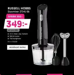 Elon RUSSELL HOBBS Stavmixer 27141-56, Medlemspris erbjuda