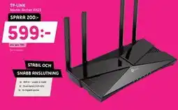 Elon TP-LINK Router Archer AX23 erbjuda