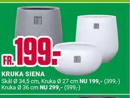 ÖoB KRUKA SIENA erbjuda