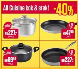 ÖoB All Cuisine kok & stek erbjuda