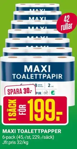ÖoB MAXI TOALETTPAPPER erbjuda