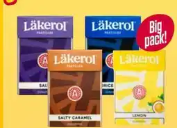 ÖoB Läkerol erbjuda