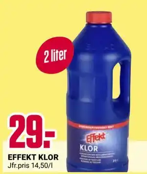 ÖoB EFFEKT KLOR erbjuda