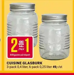 ÖoB CUISINE GLASBURK erbjuda