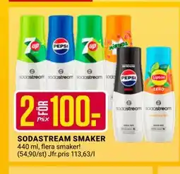 ÖoB SODASTREAM SMAKER erbjuda