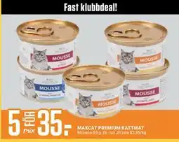 ÖoB MAXCAT PREMIUM KATTMAT, Medlemspris erbjuda