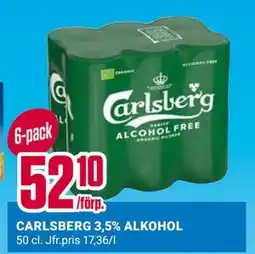 ÖoB CARLSBERG 3,5% ALKOHOL erbjuda