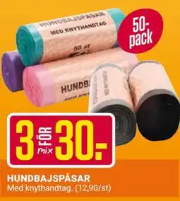 ÖoB HUNDBAJSPÅSAR erbjuda