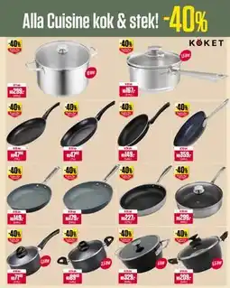 ÖoB Alla Cuisine kok & stek! erbjuda