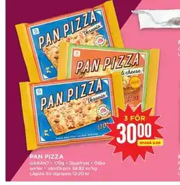 Willys PAN PIZZA erbjuda