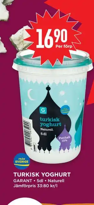 Willys TURKISK YOGHURT erbjuda