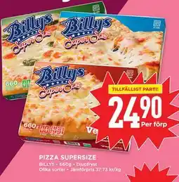 Willys PIZZA SUPERSIZE erbjuda