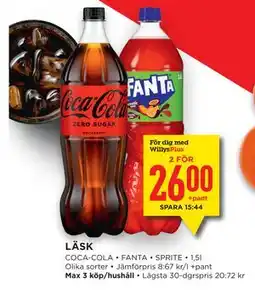 Willys Hemma LÄSK, Medlemspris erbjuda