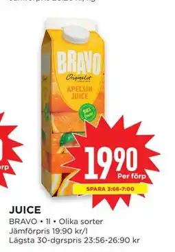 Willys Hemma JUICE erbjuda
