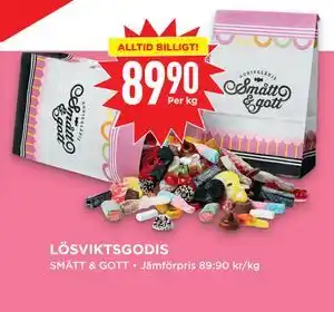 Willys Hemma LÖSVIKTSGODIS erbjuda