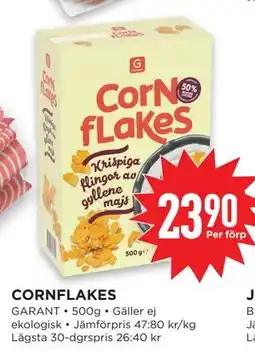 Willys Hemma CORNFLAKES erbjuda