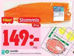ICA Kvantum Laxsida, Medlemspris erbjuda
