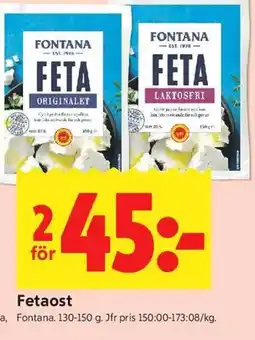 ICA Kvantum Fetaost erbjuda