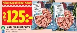 ICA Kvantum Räkor med skal 70/90 erbjuda