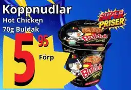 Supergrossen Koppnudlar erbjuda