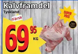 Supergrossen Kalvframdel erbjuda