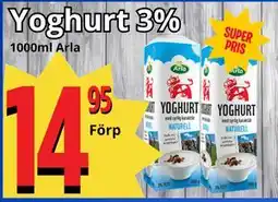 Supergrossen Yoghurt 3% erbjuda