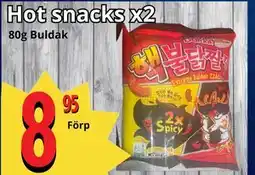 Supergrossen Hot snacks x2 erbjuda