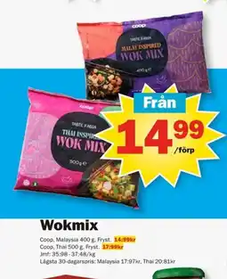 Pekås Wokmix erbjuda