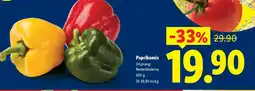 Lidl Paprikamix erbjuda