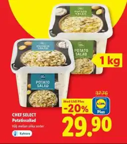 Lidl CHEF SELECT Potatissallad erbjuda