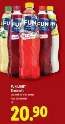 Lidl Fun Light Blandsaft erbjuda
