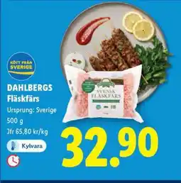 Lidl Dahlbergs Fläskfärs erbjuda