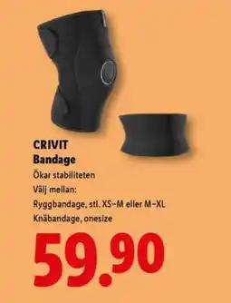 Lidl CRIVIT Bandage erbjuda