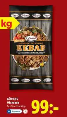 Lidl Görans Mixkebab erbjuda